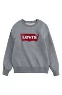 Bluzy damskie - Levi's Levi's Bluza dziecięca kolor szary z nadrukiem - miniaturka - grafika 1