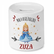 Skarbonki - Skarbonka 330 ml Dla Zuzy Córki Dziecka Prezent z Nadrukiem ze Zdjęciem + Opakowanie na prezent (wzór 03) - miniaturka - grafika 1