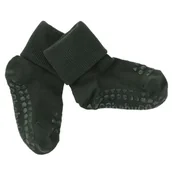 Skarpetki dla dzieci - GoBabyGo antypoślizgowe skarpetki do nauki chodzenia BAMBOO Forest Green 12 m+ - miniaturka - grafika 1