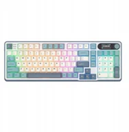 Klawiatury - Royal Kludge RK-S98 Light Cloud belaidė klaviatūra 96%, Hot-swap, Chartreuse switches, US RKS98-L-C - miniaturka - grafika 1