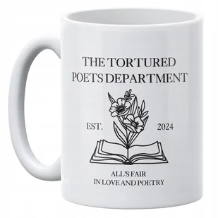 Kubek ceramiczny 330 ml Taylor Swift The Tortured Poets Department - Kubki - miniaturka - grafika 1