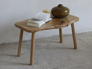 Stolik kawowy live edge loft mini - Ławy i stoliki kawowe - miniaturka - grafika 1