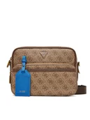 Nerki - Guess Saszetka HMMILO P5422 Brązowy - miniaturka - grafika 1