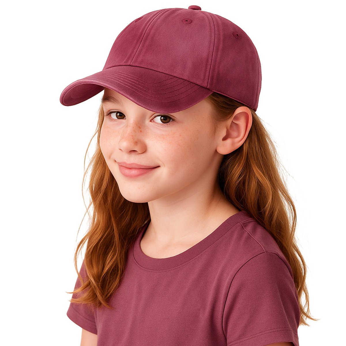 Czapka z daszek bejsbolówka dziecięca vintage jeans