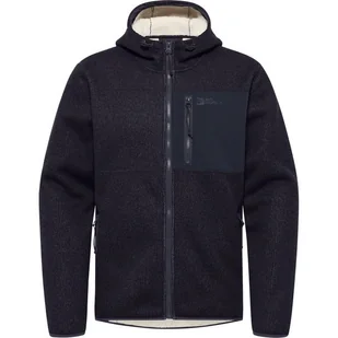 Kurtka polarowa męska Kaminfeuer Hooded Jack Wolfskin - Bluzy męskie - miniaturka - grafika 1