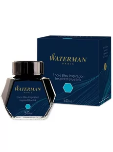 Waterman ATRAMENT BUT. NIEBIESKI MORZE Pd S0110810 - Naboje i atramenty - miniaturka - grafika 2
