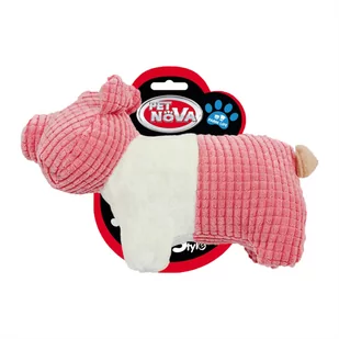 PET NOVA Pluszowa mała świnka 22cm - Zabawki dla psów - miniaturka - grafika 1