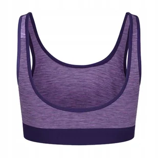 Reebok Top Damski F9604Pur Aida Crop Top M - Koszulki i topy damskie - miniaturka - grafika 1