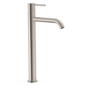 Bateria umywalkowa nablatowa Tres Study stal szczotkowana 26230801AC - Baterie umywalkowe - miniaturka - grafika 1