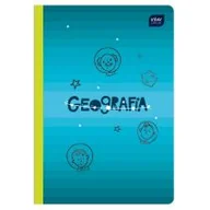 Zeszyty szkolne - Zeszyt A5 60 kratka geografia hybrid FSC mix creditZESZYT ZE ŚCIĄGĄ - miniaturka - grafika 1