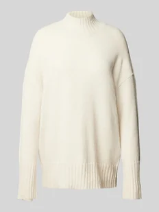 Sweter z dzianiny z golfem model ‘GABRIEL LIFE’ - Swetry damskie - miniaturka - grafika 1