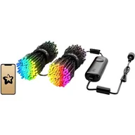 Oświetlenie świąteczne - TWINKLY TWINKLY Inteligentne lampki choinkowe 400 lampek RGB BT+WiFi łańcuch - miniaturka - grafika 1