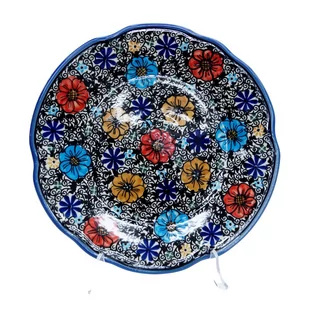 Ceramiczny talerz obiadowy 27,5 cm Ceramika Bolesławiec - Talerze - miniaturka - grafika 1