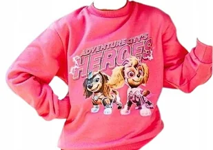 Paw Patrol bluza dziecięca bawełna różowy rozmiar 128 (123 - 128 cm) - Bluzy dla dziewczynek - miniaturka - grafika 1
