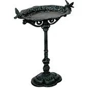 Fontanny ogrodowe - Stilista Poidło Żeliwne Dla Ptaków 45 X 29 Cm, Antyczna Ziel - miniaturka - grafika 1