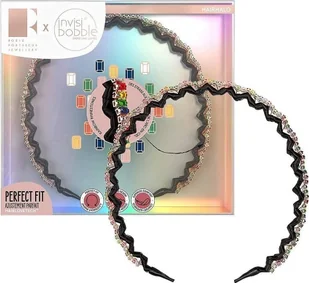 Invisibobble Invisibobble Hairhalo Rosie Fortescue opaska do włosów z kryształami Trendy Treasure - Ozdoby do włosów - miniaturka - grafika 1