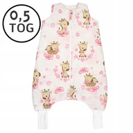 Śpiworki dla dzieci - LETNI Śpiworek z nogawkami 110-122 L 0,5 TOG BAWEŁNA 100% PRODUKT POLSKI - miniaturka - grafika 1