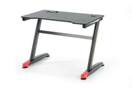 Biurka - Biurko Zap czarne/czerwone - miniaturka - grafika 1