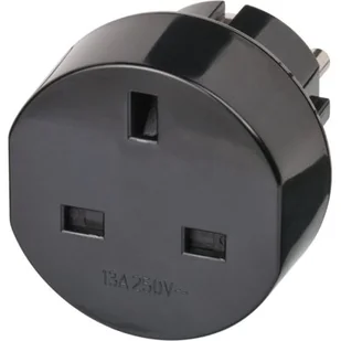 Hama Adapter Adapter podróżny Wielka Brytania/Europa - Złącza, przejściówki, adaptery - miniaturka - grafika 1