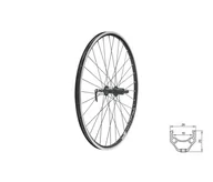 Koła rowerowe - Kellys Koło rowerowe tylne kellys draft r 28/29" czarny - miniaturka - grafika 1