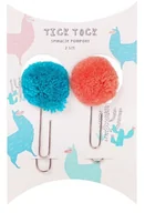 Spinacze i klipsy do papieru - Rozette, Spinacze, POMPONY, 2 Wzory W Zestawie - miniaturka - grafika 1