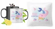 Gadżety dla niej i dla niego - Dla Karoliny Zestaw Kubek Magiczny + Poduszka z Nadrukiem ze Zdjęciem - miniaturka - grafika 1