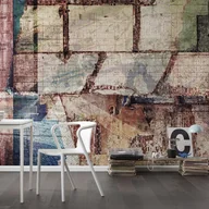 Fototapety - Fototapeta artystyczny wielokolorowym - 400 x 250 cm - SANDERS & SANDERS - miniaturka - grafika 1