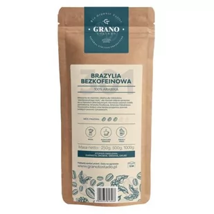 Kawa ziarn Grano Tostado BRAZYLIA BEZKOFEINOWA 1kg - Kawa - miniaturka - grafika 1