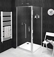Kabiny prysznicowe - GELCO Kabina prysznicowa prostokątna narożna SIGMA SIMPLY 1-skrzydłowa 70x80x190 drzwi uchylne chrom szkło transparentne uniwersalna z powłoką Coated Glass GS1279GS3170 - miniaturka - grafika 1