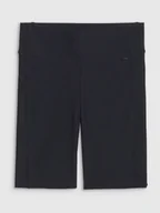 Legginsy - Damskie legginsy krótkie basic 4F 4FRSS25TSTIF020 - czarne - miniaturka - grafika 1