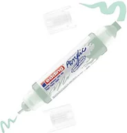 Markery permanentne - Marker akrylowy 3D e-5400 EDDING, podwójny, 2-3 mm, 5-10 mm, aksamitna mięta - miniaturka - grafika 1