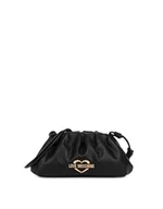 Torebki damskie - Love Moschino POLJC4286PP0MKK0000U, torebka damska, czarna, czarny i pomarańczowy - miniaturka - grafika 1