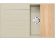 Zlewozmywaki - Primagran.pl Zlewozmywak kuchenny granitowy jednokomorowy z ociekaczem i dużą komorą XL Kopenhaga 780-45 Top MKAKB-X0#N+P#ADDP47-KB$G - miniaturka - grafika 1