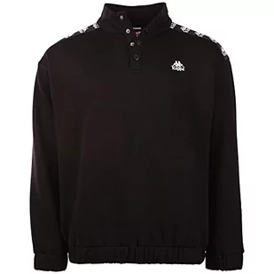 Kappa Męska bluza Lestor męska, regularny krój, Caviar, XXL - Bluzy męskie - miniaturka - grafika 1