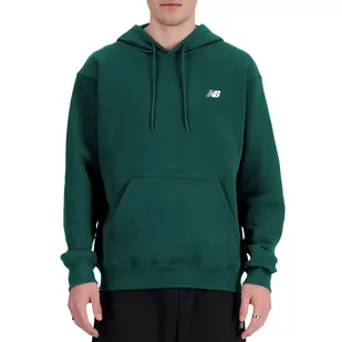 Bluza New Balance MT41508NWG - zielona - Bluzy sportowe męskie - miniaturka - grafika 1