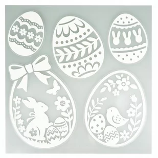 Naklejki ażurowe wielkanocne 24x18,4 - Wielkanoc - miniaturka - grafika 1