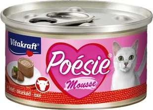 Vitakraft POESIE MUS WOŁOWINA 85g karma d/kota - Mokra karma dla kotów - miniaturka - grafika 1