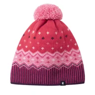 Czapki dla dzieci - Czapka Reima Pohjoinen 5300021C Różowy - miniaturka - grafika 1