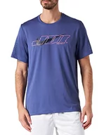 Koszulki i topy damskie - Nike CZ7718-510 M NK TOP SS SC T-shirt męski dk fioletowy pył/(granatowy noc) L CZ7718-510 - miniaturka - grafika 1
