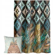 Firany i zasłony dla dzieci - ZASŁONY ZASŁONA do pokoju DZIECKA POSZEWKA W PREZENCIE! - miniaturka - grafika 1