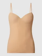 Bielizna nocna - Podkoszulka z efektem 2 w 1 model ‘Allure’ – watowany - miniaturka - grafika 1