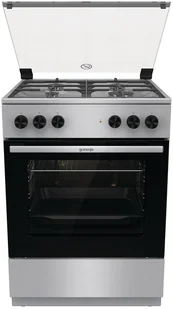 Kuchenka gazowo-elektryczna Gorenje GK6A21XF - Kuchenki gazowo-elektryczne - miniaturka - grafika 1