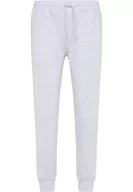 Spodnie damskie - swirlie Damskie spodnie dresowe 77133968, jasnoszare, miętowe, M, Jasnoszary miętowy, M - miniaturka - grafika 1