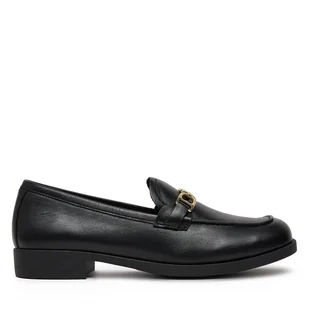 Loafersy LOVE MOSCHINO JA10012G1MIA0000 Czarny - Półbuty damskie - miniaturka - grafika 1