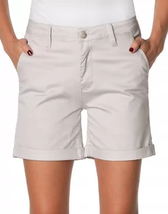 Eleganckie Krótkie Spodenki Szorty Damskie 817 W33 - Spodenki damskie - miniaturka - grafika 1