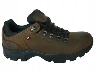 Wojas 9377-92 buty trekkingowe skórzane brązowe 41 - Buty trekkingowe męskie - miniaturka - grafika 1