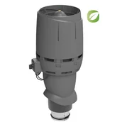 Akcesoria i części do okapów - VILPE wentylator dachowy ECO FLOW 125P/500 ANTRACYTOWY - miniaturka - grafika 1
