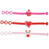 Akcesoria i dodatki do ubrań dla dzieci - Walentynkowa bransoletka MIX - Arpex - miniaturka - grafika 1