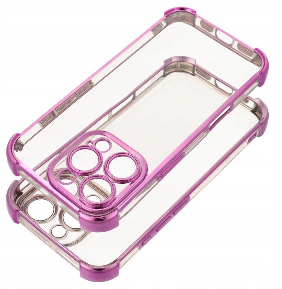 Futerał ANTISHOCK ELECTRO do SAMSUNG A15 purpurowy