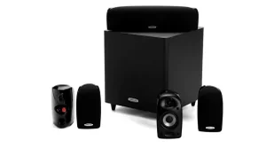 Kino domowe Polk Audio TL1600 5.1 czarny - Kino domowe - miniaturka - grafika 1